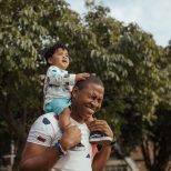 papa et enfant